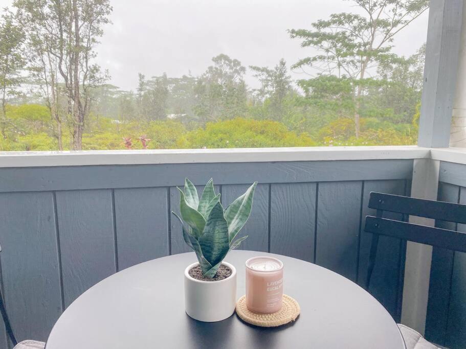 Hibiscus Hale, Full Kitchen, King Bed, Parking Apartamento Keaau Exterior foto
