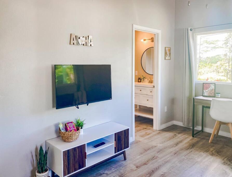 Hibiscus Hale, Full Kitchen, King Bed, Parking Apartamento Keaau Exterior foto